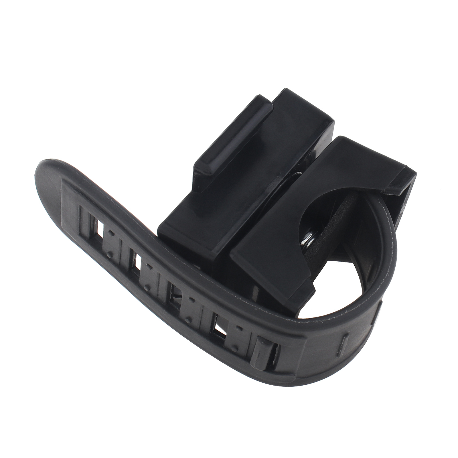 Universal Bicycle Flashlight Holder Mount 360 Degree Adjustable Rubber Straps Bike LED Headlight Torch Clamp Clip Bracket