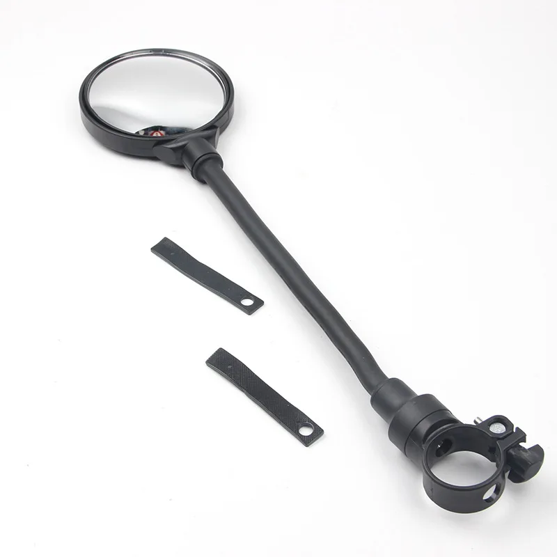 1PC Bicycle Rearview Handlebar Mirrors 360 for Mountain Road Bike Motorcycle Bendable Hose Adjustable Rearview Mirror