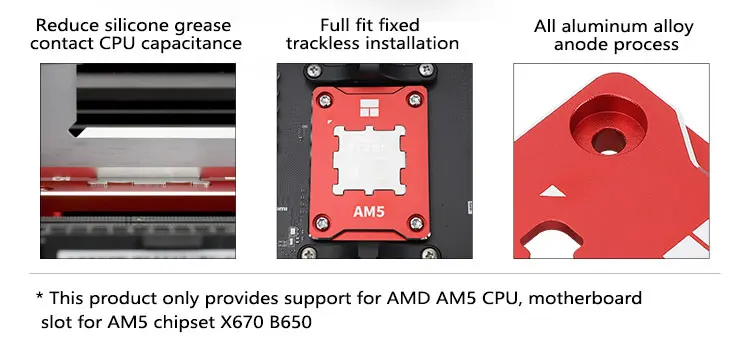 Thermalright AMDAM5 BCF CPU Bending Correction Deduades AM5 Platform CPU Installation Fixed Smedo