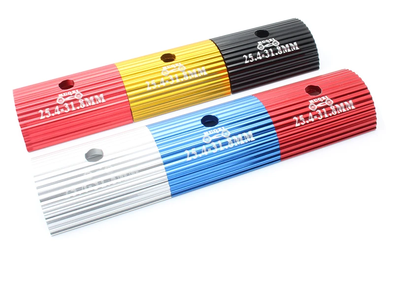 MUQZI 1Pair MTB Road Bike Handlebar Shim 25.4mm to 31.8mm and 31.8mm to 35mm Adjust Adapter