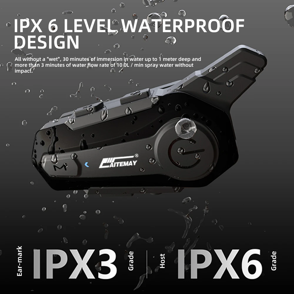 X1 Plus Motor Helmet Intercom Bluetooth 5.0 Motorcycle Wireless Headset 1000m Interphone Speaker Handsfree walkie helmet talkie