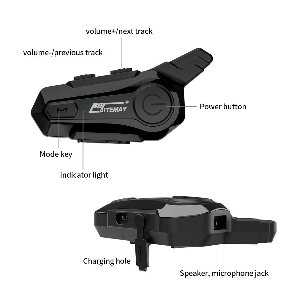 X1 Plus Motor Helmet Intercom Bluetooth 5.0 Motorcycle Wireless Headset 1000m Interphone Speaker Handsfree walkie helmet talkie