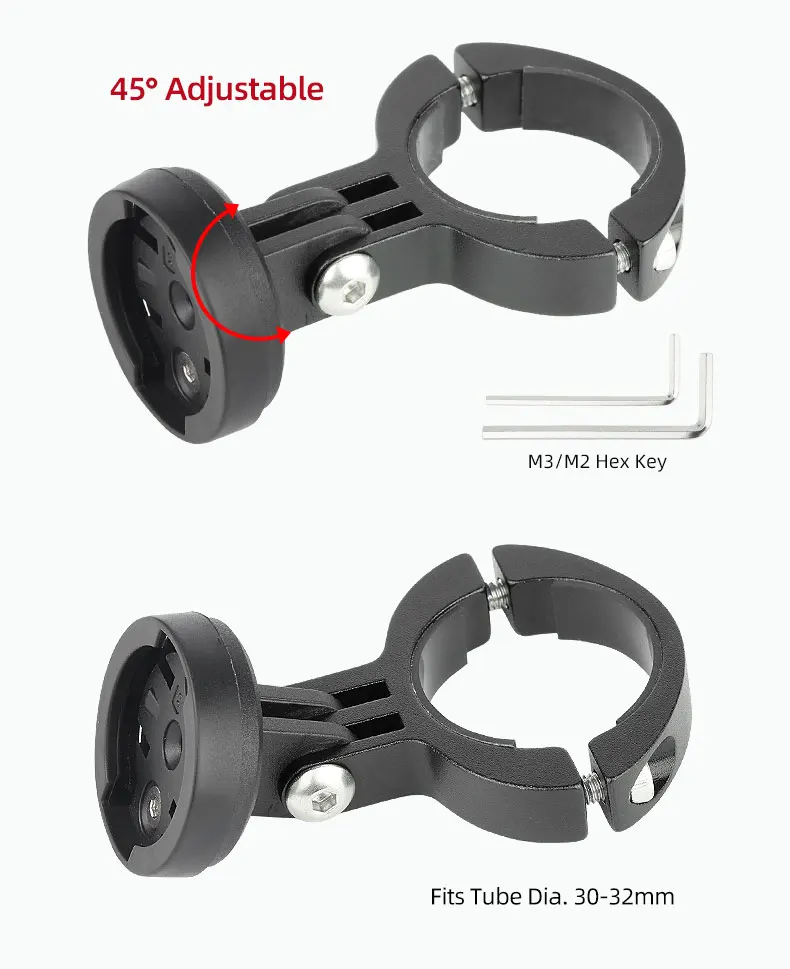 Radar Light Stand Bracket for Bryton Gardian R300L Bicycle Rear Lamp Saddle Rail Seatpost Mount Fits Gopro Camera Adaptor