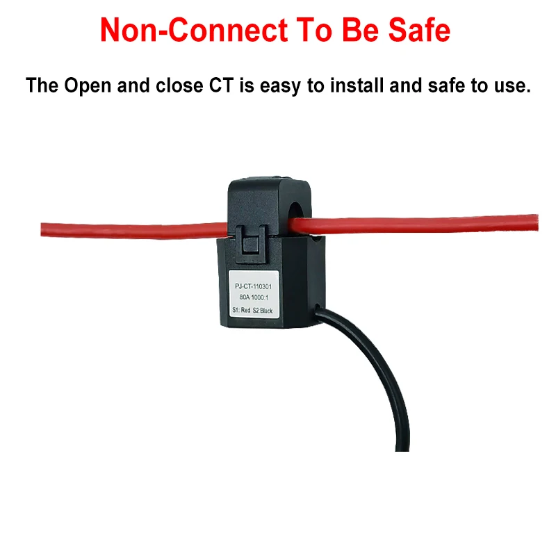 Smart 2 Way WiFi Energy Meter Bidirection 1/2 Channel with Clamp App Monitor Solar Produced and Consumed Power AC110V 240V