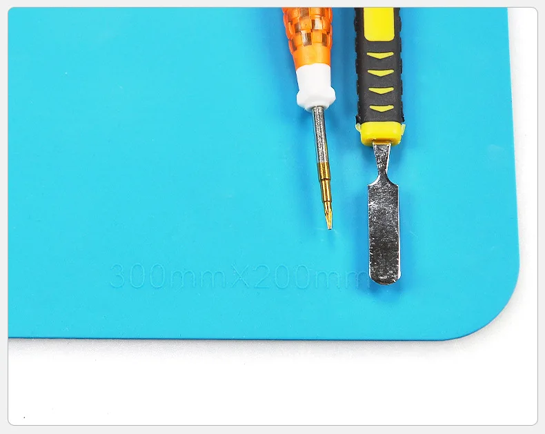 30cm x 20cm Watch Repair Work Pad Soldering Station Heat Resistant Pad Watch Repair Non-slip Silicone Mat For Watchmaker tool