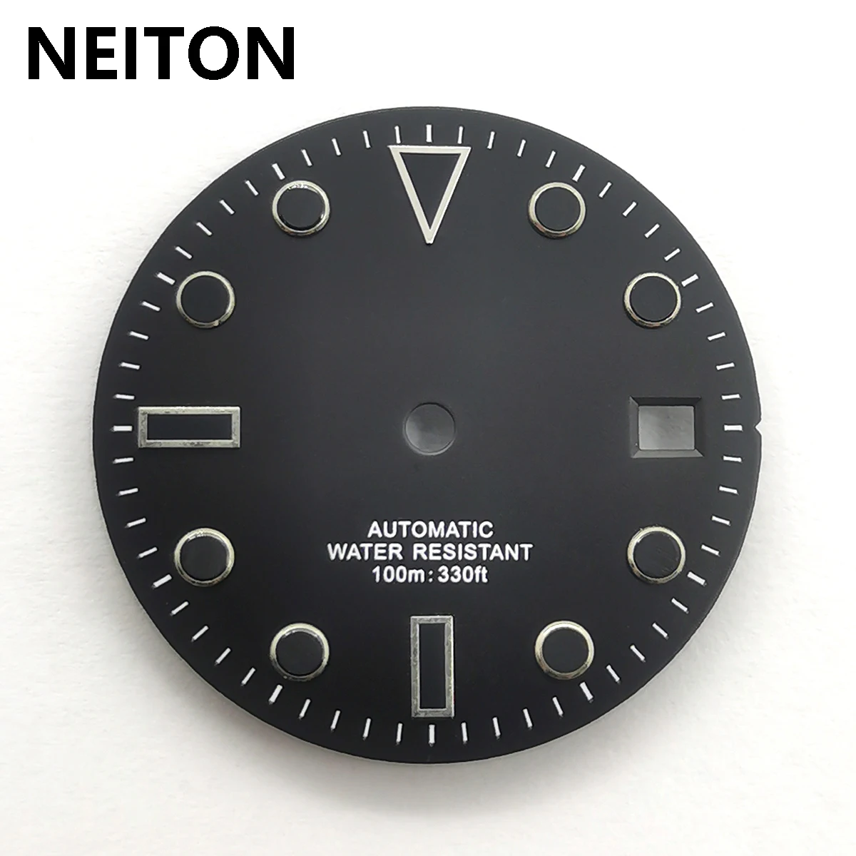 NEITON 28.5mm Sterile Watch Dial Blue Luminous Fit Miyota 8205 8215 821A NH35 ETA 2836 2824 Mingzhu DG2813 3804 Movement