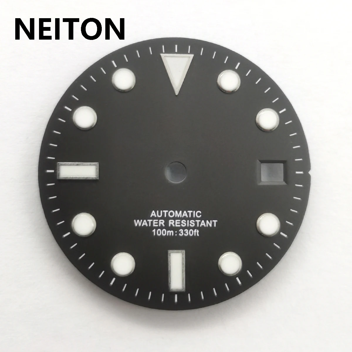NEITON 28.5mm Sterile Watch Dial Blue Luminous Fit Miyota 8205 8215 821A NH35 ETA 2836 2824 Mingzhu DG2813 3804 Movement