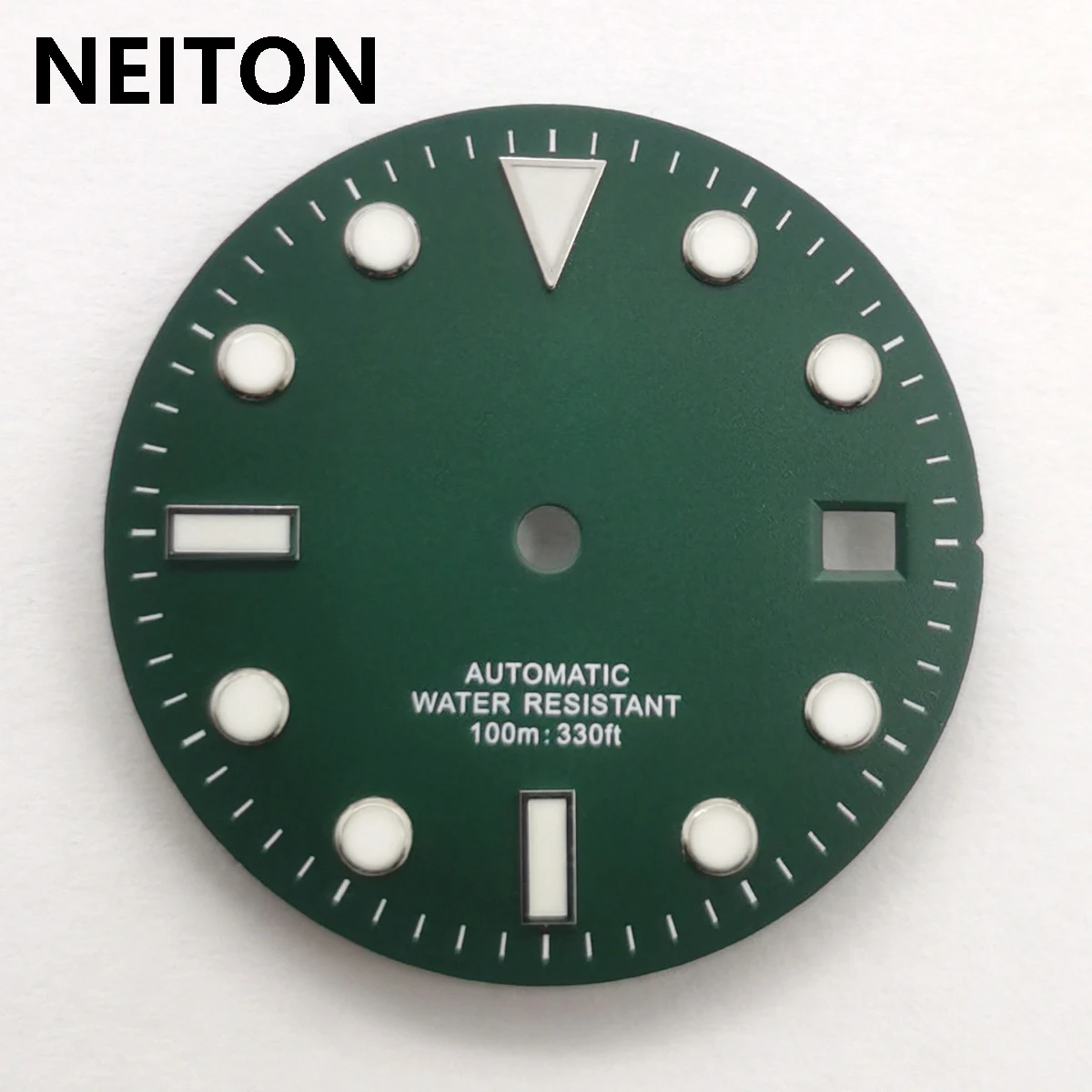 NEITON 28.5mm Sterile Watch Dial Blue Luminous Fit Miyota 8205 8215 821A NH35 ETA 2836 2824 Mingzhu DG2813 3804 Movement