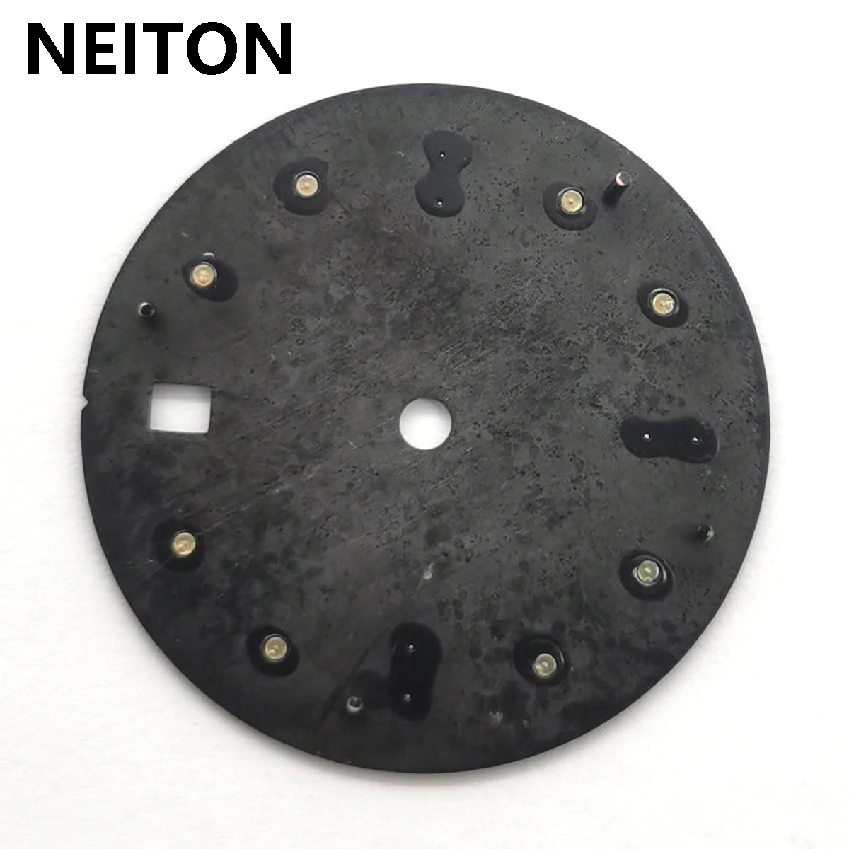 NEITON 28.5mm Sterile Watch Dial Blue Luminous Fit Miyota 8205 8215 821A NH35 ETA 2836 2824 Mingzhu DG2813 3804 Movement