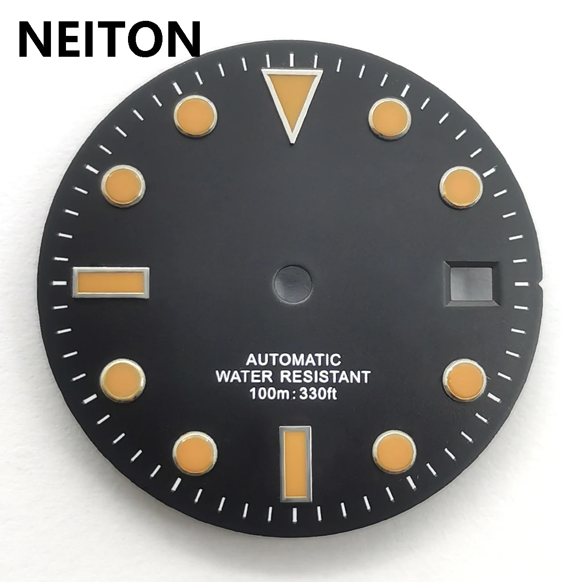 NEITON 28.5mm Sterile Watch Dial Blue Luminous Fit Miyota 8205 8215 821A NH35 ETA 2836 2824 Mingzhu DG2813 3804 Movement