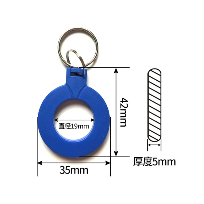 5/10pcs New 13.56MHZ Android App MCT CUID Changeable MF S50 1K IC Keys Keyfobs Token Tags NFC Clone Copy Block 0 UID Writable