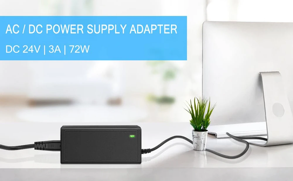 24V Power Supply for Logitech G920 G29 G25 G27 G923 G940 Driving Force GT Racing Wheel,HY1C Power Cord AC/DC Adapter Charger
