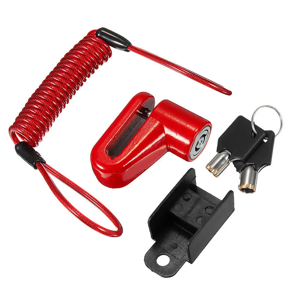 Disc Brakes Lock with Steel Wire For Xiaomi M365 1S Pro Universal Electric Scooter Guard Against Theft Accessories
