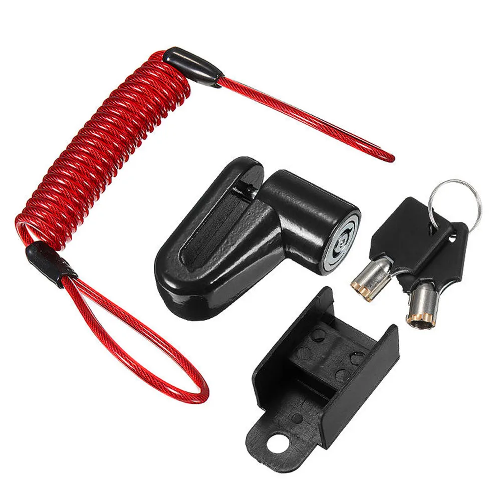 Disc Brakes Lock with Steel Wire For Xiaomi M365 1S Pro Universal Electric Scooter Guard Against Theft Accessories