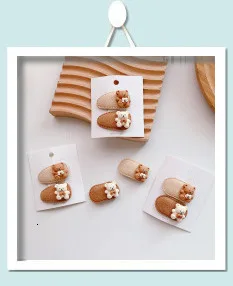 New Cute Bow Headgear Sweet Little Girl Hair Accessories Summer Girls Net Red Clips Baby Hairpins Children Hair Clips Gifts