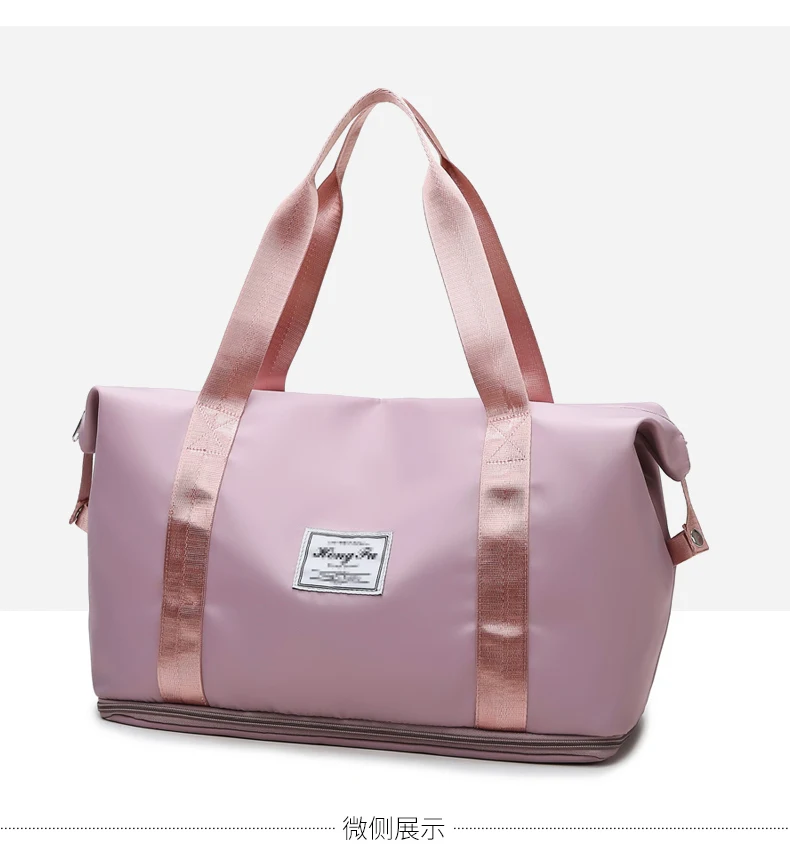 UNIXINU Carry On Travel Duffle Bag Nylon Waterproof Sports Gym Tote Bags for Women Large Capacity Storage Luggage Handbag
