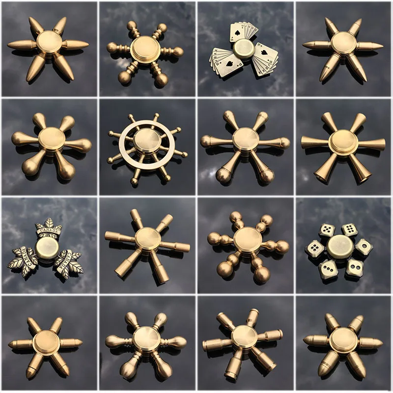 Rainbow Fidget Metal Spinner Colorful Finger Spinners High Speed Hand Spinners Fidget Toys for Stress Anxiety Relief for Adults