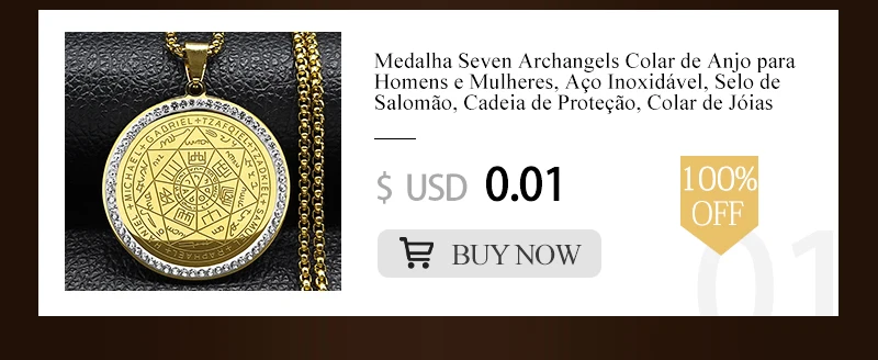 Jesus Cross Crucifix Pendant Necklace for Men Stainless Steel Gold Color Christian Coffee Bean Chain Jewelry croix chrétienne