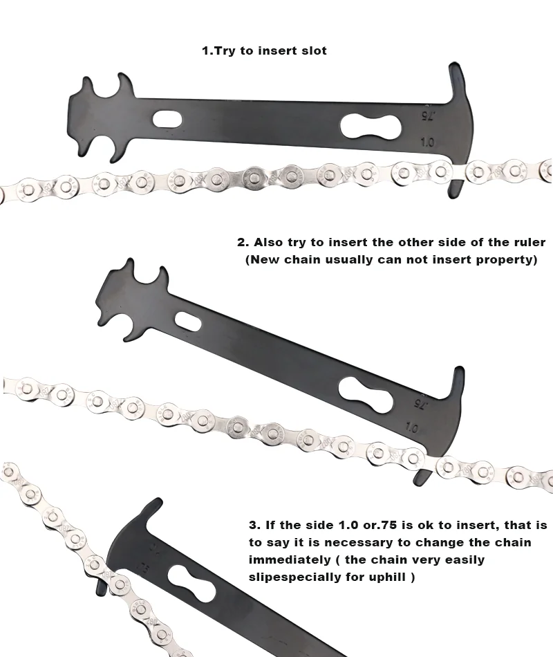 Bicycle Repair Tool Set Chain Wear Checker 6/7/8/9/10/11 Speed Joint Magic Buckle MTB Chain Link Plier Bike Buckle Chain Breaker