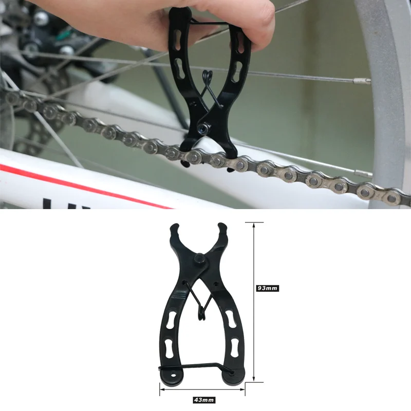 Bicycle Repair Tool Set Chain Wear Checker 6/7/8/9/10/11 Speed Joint Magic Buckle MTB Chain Link Plier Bike Buckle Chain Breaker