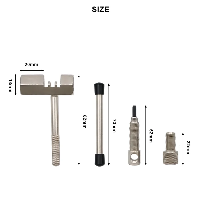 Bicycle Repair Tool Set Chain Wear Checker 6/7/8/9/10/11 Speed Joint Magic Buckle MTB Chain Link Plier Bike Buckle Chain Breaker
