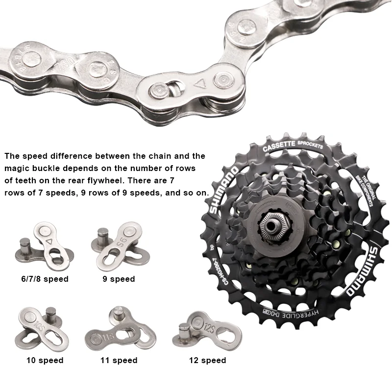 Bicycle Repair Tool Set Chain Wear Checker 6/7/8/9/10/11 Speed Joint Magic Buckle MTB Chain Link Plier Bike Buckle Chain Breaker