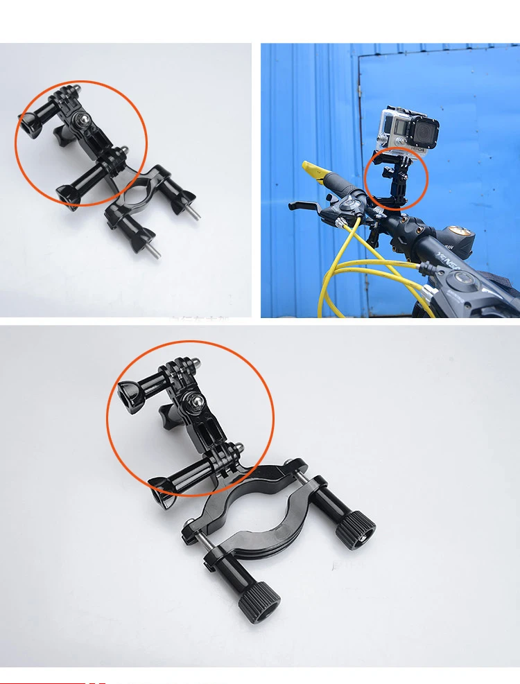 For Gopro 12 13 Accessories Long & Short Adjust Arm Straight Joints Convert 3 Way Mount For Go Pro Hero DJI Osmo Action Insta360
