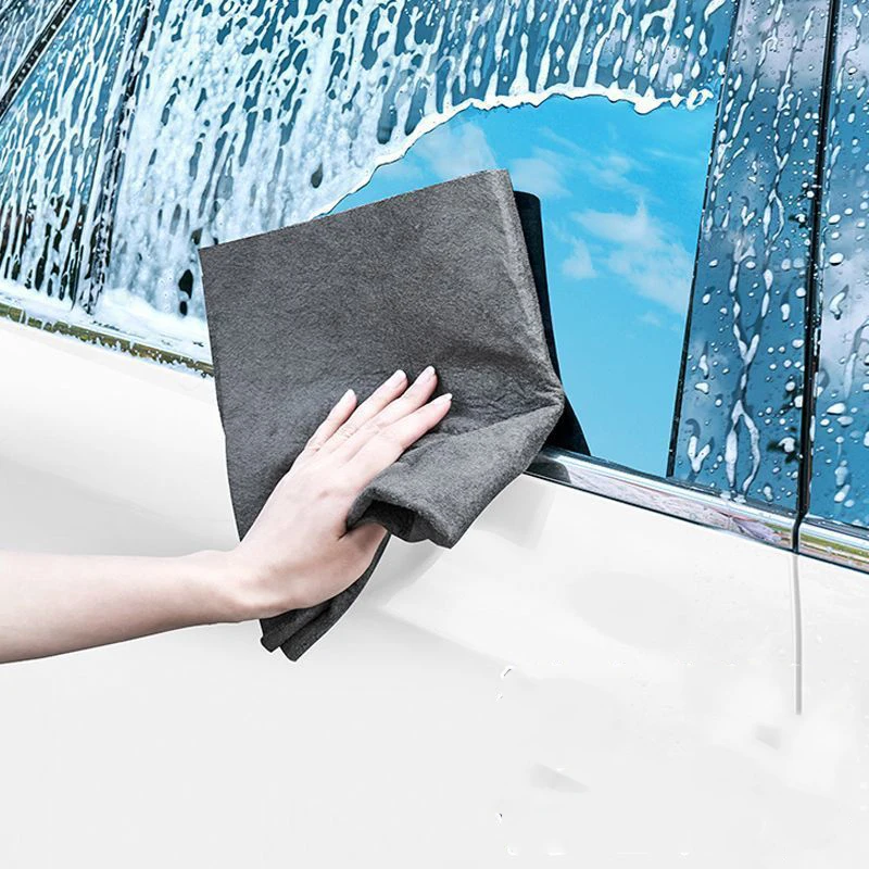Thicker Magic Cleaning Cloth No Watermark No Trace Clean Rag Microfiber Wash Reusable Dried Wiping Window Glass Kitchen Towel
