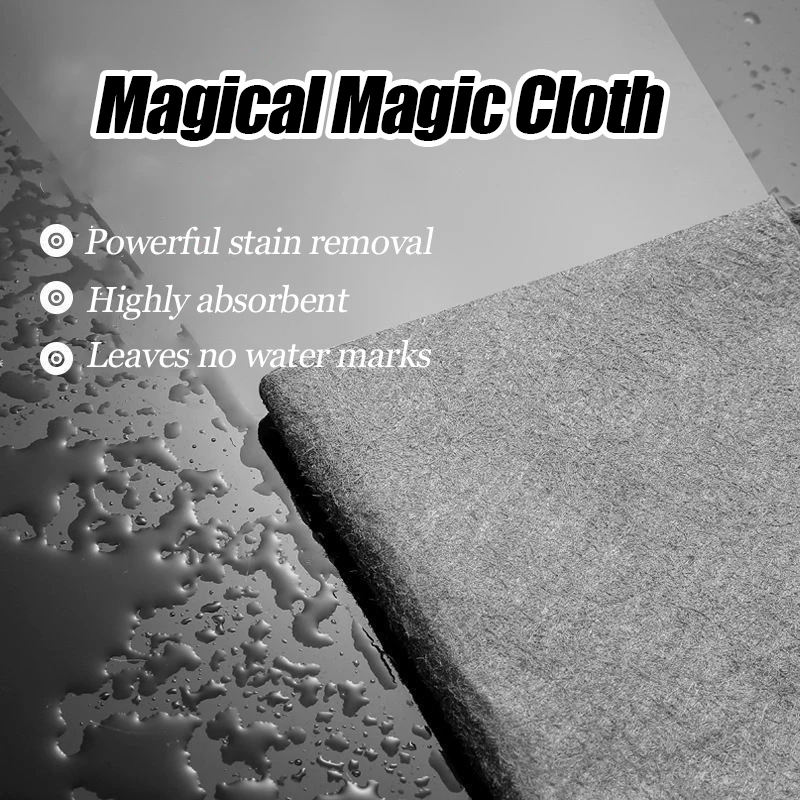 Thicker Magic Cleaning Cloth No Watermark No Trace Clean Rag Microfiber Wash Reusable Dried Wiping Window Glass Kitchen Towel