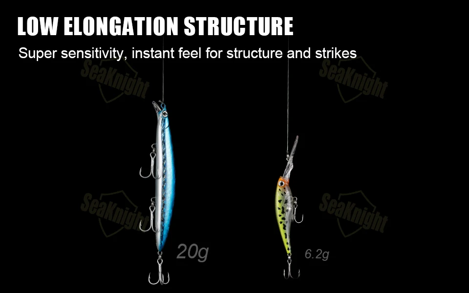 SeaKnight NEW MONSTER/MANSTER W8 II 150M 300M 500M 8 Strands Casting Braid Fishing Line 15LB-100LB Smooth Multifilament PE Line