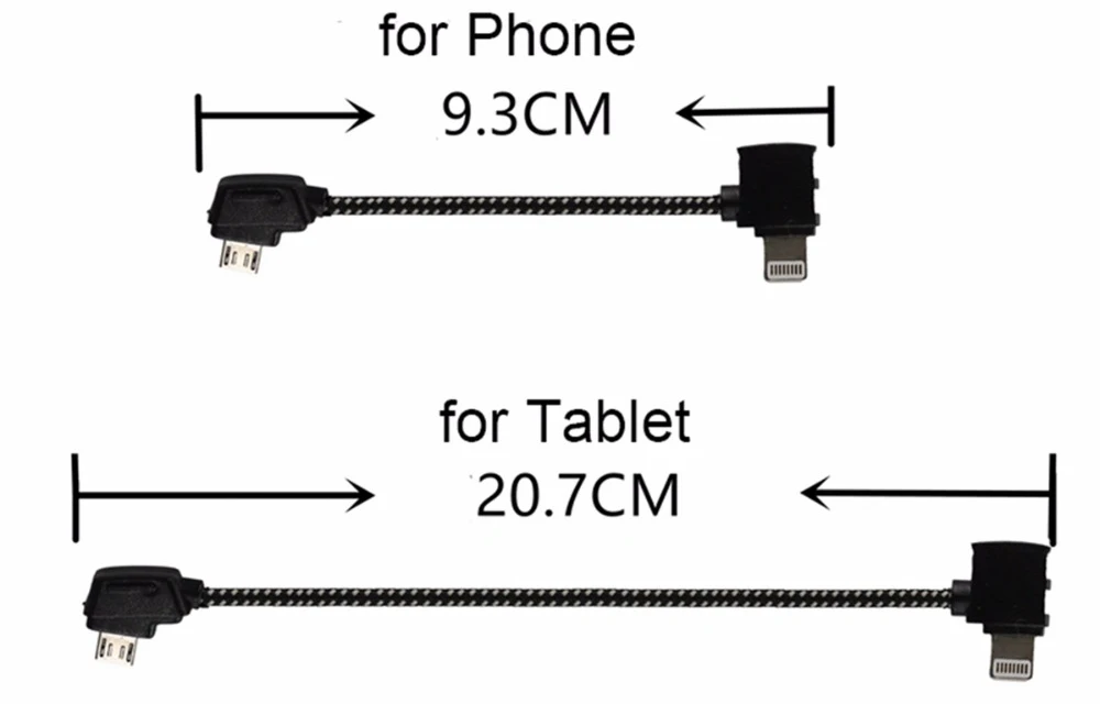Data Cable OTG Remote Controller to Phone Tablet Connector USB TypeC IOS Extend for DJI MINI 4K/2/3 Pro/SE/Pro/Air/Mavic 2/3