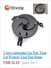 High Quality Universal 3 Jaw 3/8" Car Adjustable Oil Filter Remover Wrench Tool 60mm to 95mm 2.4" to 3.7" Auto Accessories