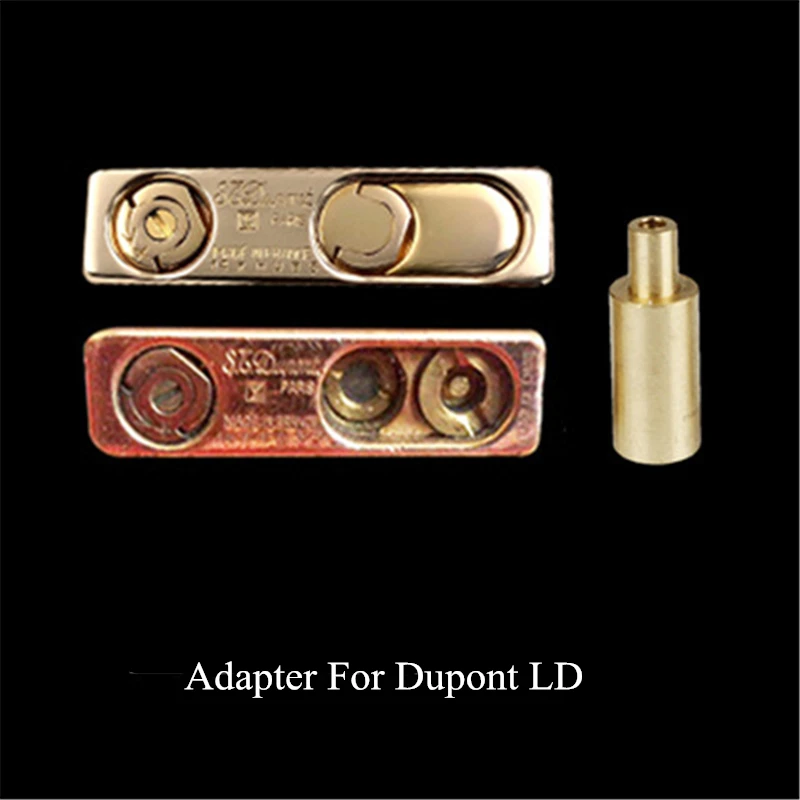 5 in 1/Set Durable Brass Copper Nozzle Refill Butane Gas Adapter For Dupont Lighter Yellow/Red/Green/Blue Easy To Use Reusable