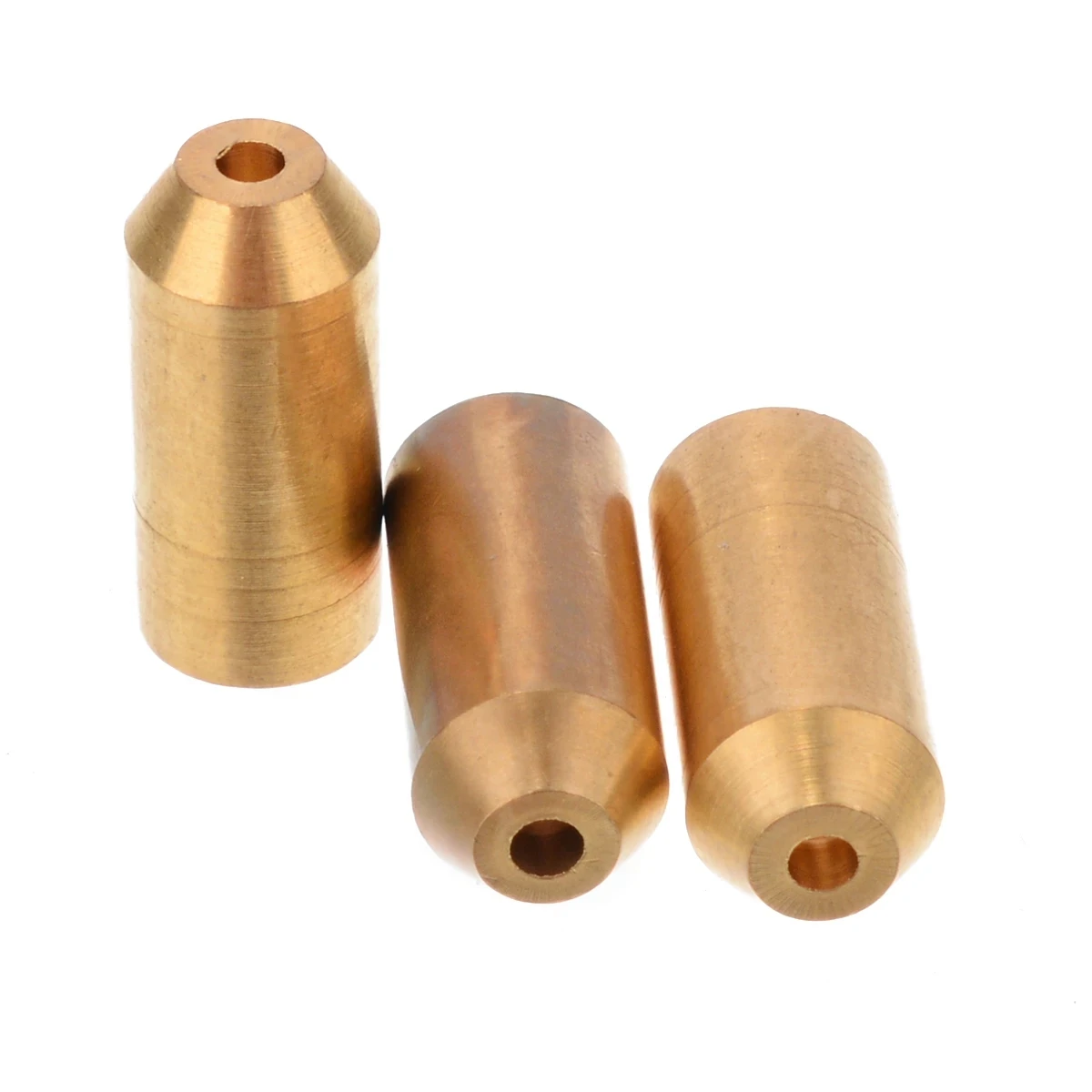 5 in 1/Set Durable Brass Copper Nozzle Refill Butane Gas Adapter For Dupont Lighter Yellow/Red/Green/Blue Easy To Use Reusable