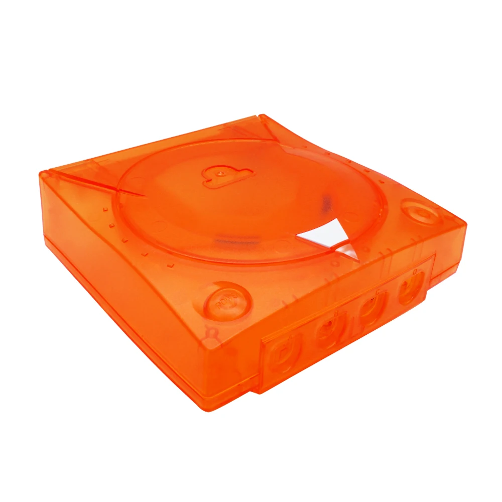 Bitfunx Replacement Plastic Shell Translucent Case for SEGA Dreamcast DC Retro Video Game Console Transparent Boxes