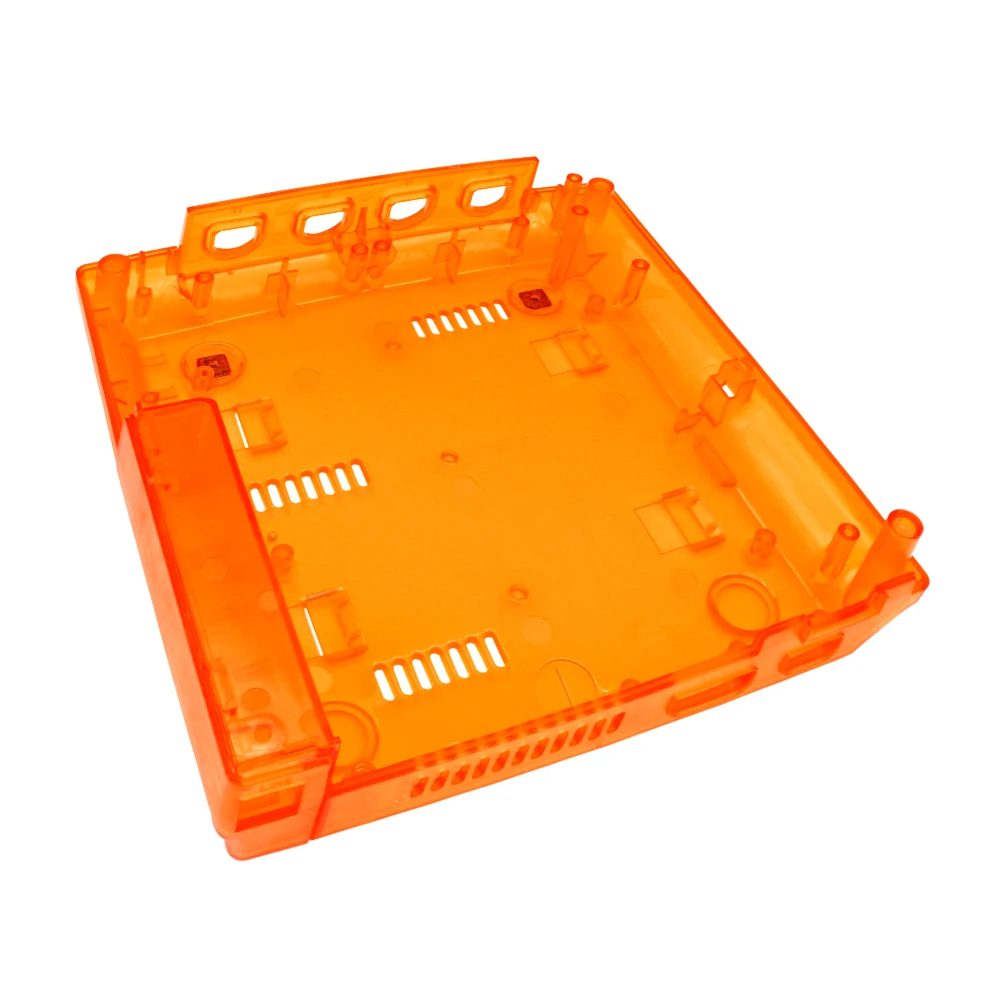 Bitfunx Replacement Plastic Shell Translucent Case for SEGA Dreamcast DC Retro Video Game Console Transparent Boxes