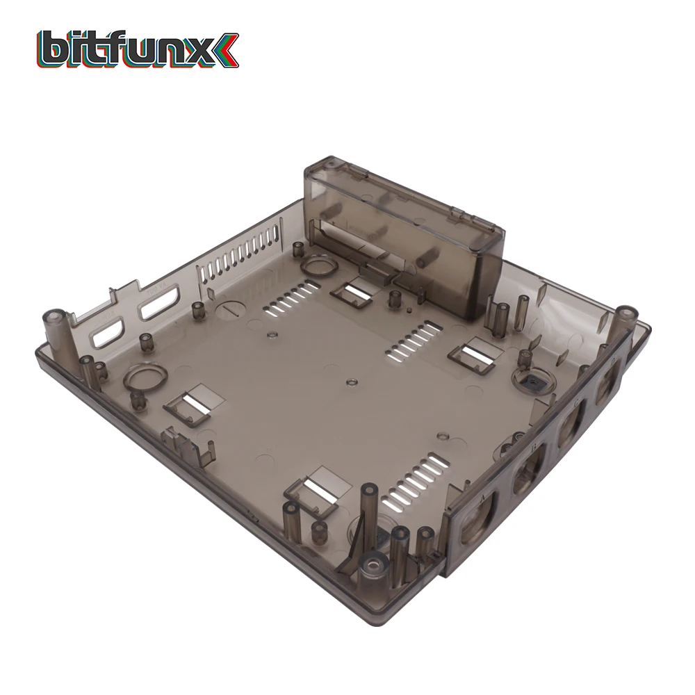 Bitfunx Replacement Plastic Shell Translucent Case for SEGA Dreamcast DC Retro Video Game Console Transparent Boxes