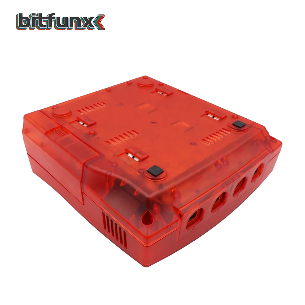 Bitfunx Replacement Plastic Shell Translucent Case for SEGA Dreamcast DC Retro Video Game Console Transparent Boxes