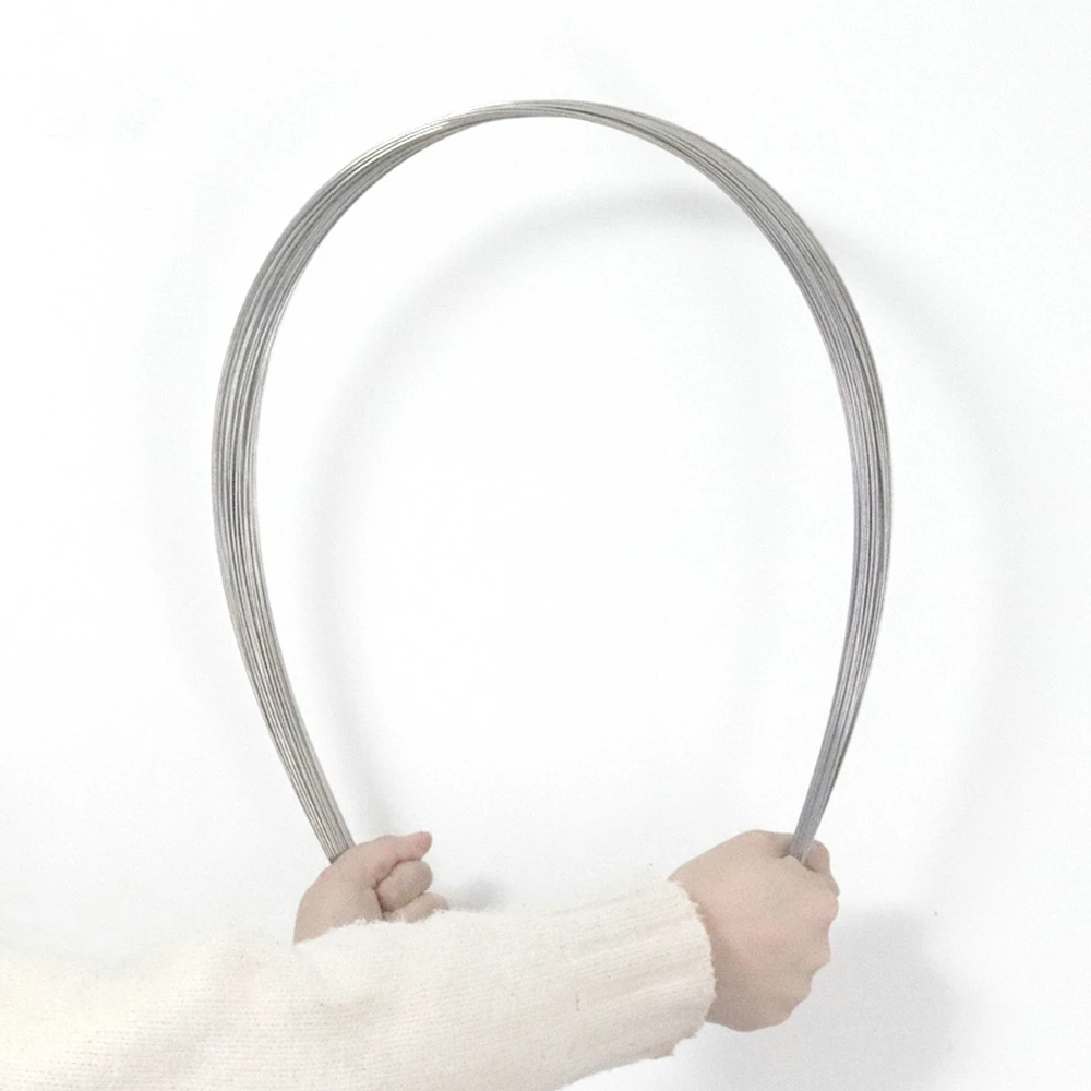 20PCS 50CM Stainless Steel Spring Wire Hard Wire Full Hard Wire Straight Wire 0.2-3MM Spring Steel Wire