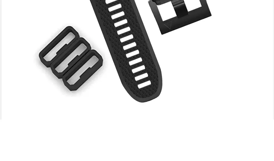 hot 2-10pcs Rubber Watch Strap Band Keeper Loop Security Holder Retainer Ring For Garmin Fenix 6X 6X 6 Pro 5X 5S 5 5 Plus 3 HR