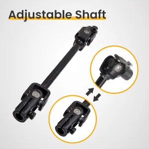 Steering Wheel Parts Tie Rod Rack Adjustable Shaft Set Unit For 110cc Go Kart 110cc Go Kart Assembly Shaft Kit