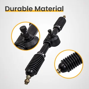 Steering Wheel Parts Tie Rod Rack Adjustable Shaft Set Unit For 110cc Go Kart 110cc Go Kart Assembly Shaft Kit