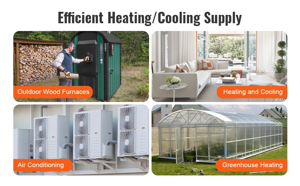 SucceBuy Heat Exchanger Water to Air 18"x 20" for Outdoor Wood Furnaces Residential Heating and Cooling and Forced Air Heating