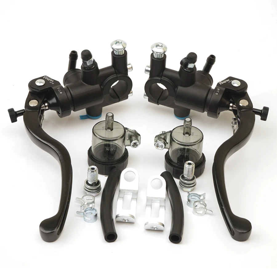 Universal 17.5mm brake PX1 motorcycle brake clutch pump lever Radial master cylinder 7/8" 22mm For Yamaha Kawasaki Suzuki