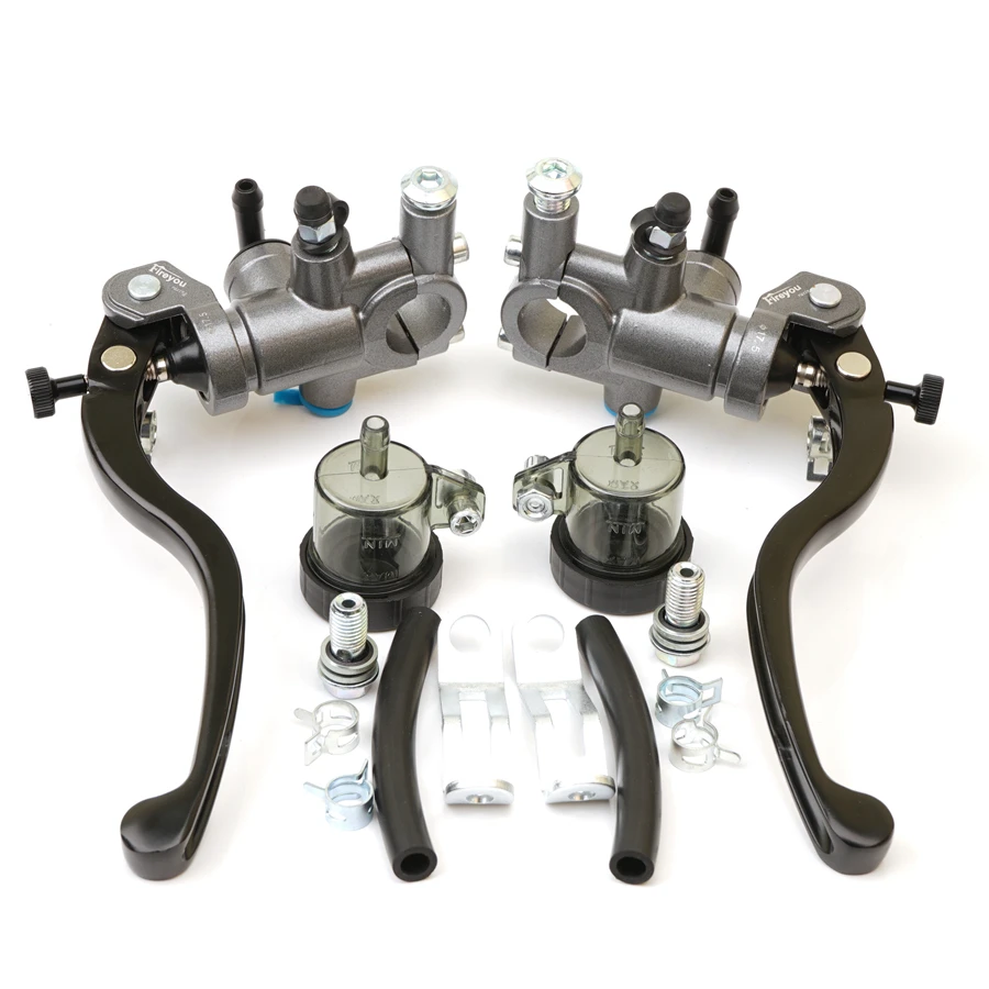 Universal 17.5mm brake PX1 motorcycle brake clutch pump lever Radial master cylinder 7/8" 22mm For Yamaha Kawasaki Suzuki