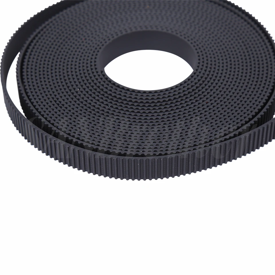 5m/10m//20m/50m/lot GT2-6mm / 10mm open timing belt GT2 belt Rubber Aramid Fiber cut to length for 3D printer wholesale