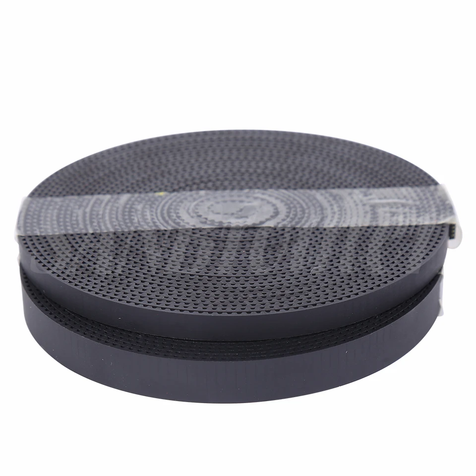 5m/10m//20m/50m/lot GT2-6mm / 10mm open timing belt GT2 belt Rubber Aramid Fiber cut to length for 3D printer wholesale
