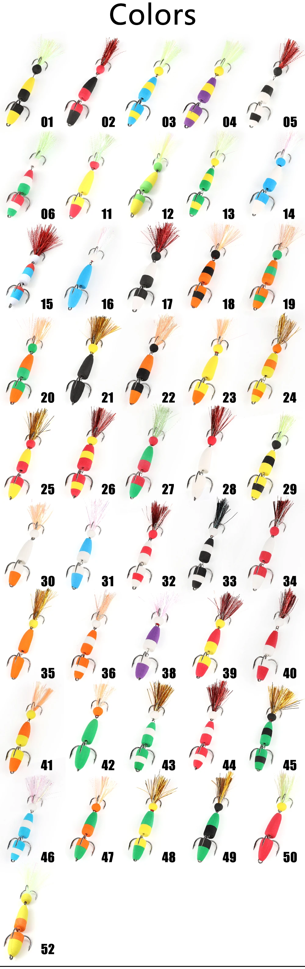 W.P.E New Fishing Lure 1pcs M Swim Bait Soft Lure High Density Foam Lure Fishing Tackle Multicolor Bass Artificial Lure Wobblers