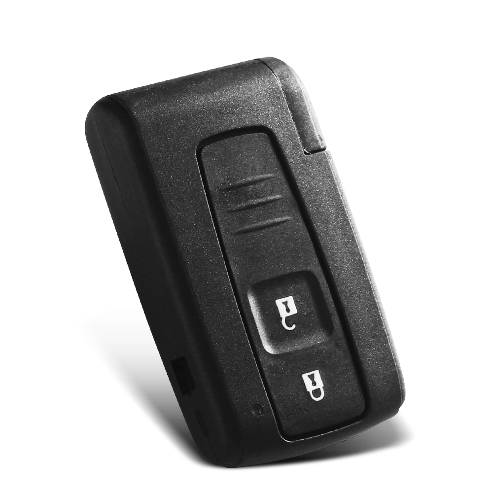 KEYYOU 2 BUTTON Car REMOTE KEY CASE Shell FOR TOYOTA PRIUS COROLLA VERSO Fob With TOY43 BLADE Replacement
