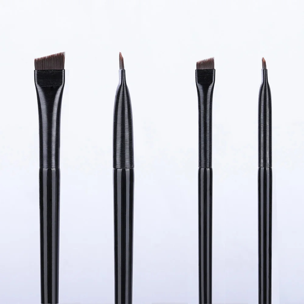 OVW Cosmetic 2/6 pcs Makeup Eye Shadow Brush Set Goat Hair Tool Ultra Soft Make Up Tapered Blender Diffuse Kit Cut Crease Brush